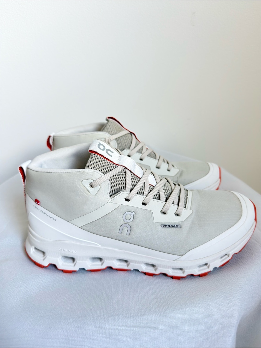On Cloudroam Waterproof Men’s US 8 Ice Flare Hiking Shoes